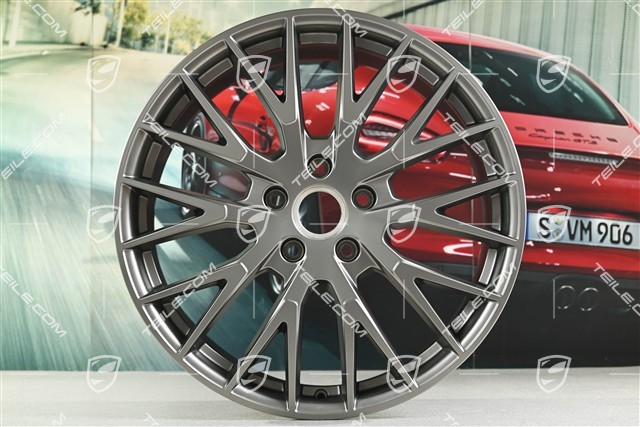 21-inch wheel rim Panamera Exclusive Design, 9,5J x 21 ET71, Turbonite