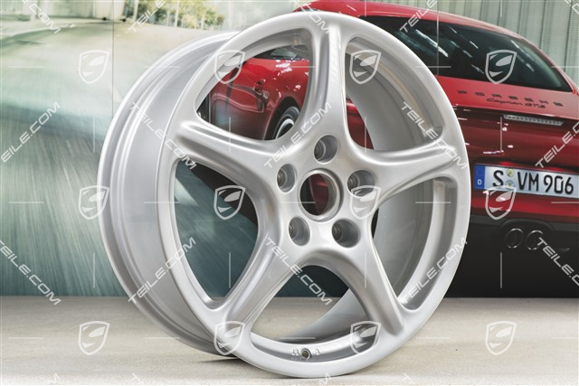 19-inch Carrera Classic wheel rim, 8J x 19 ET57