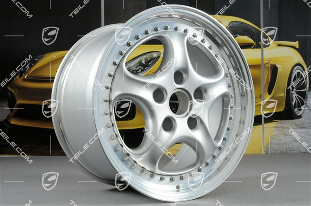 18" Carrera RS komplet felg, Speedline, 8J x 18 ET52 + 10J x 18 ET65