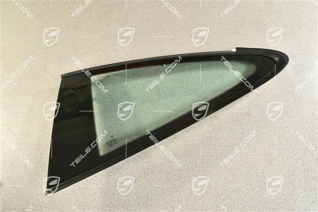 Szyba boczna, coupé, rally black, L