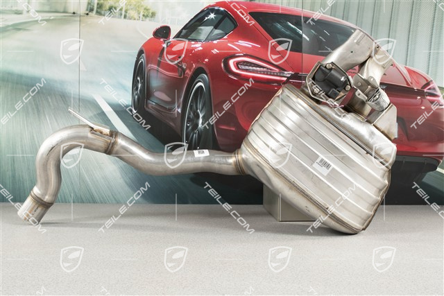 Rear muffler 3.0L, L