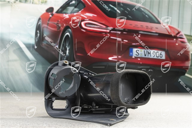 Seitendüse / Defrosterblende, Metropolblau, L