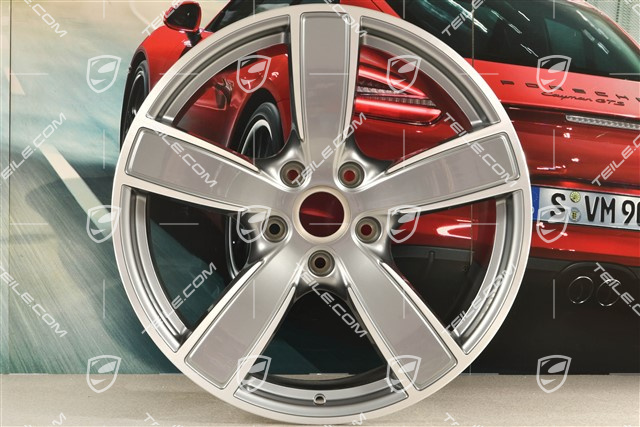 20-inch wheel Carrera Sport, 11,5J x 20 ET76, Platinum Silver Metallic 20-inch wheel Carrera Sport, 11,5J x 20 ET76, Platinum Silver Metallic