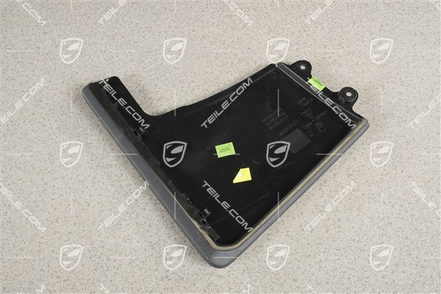 Mittelkonsole, Blende seitlich, Kunsleder, Seeblau, L