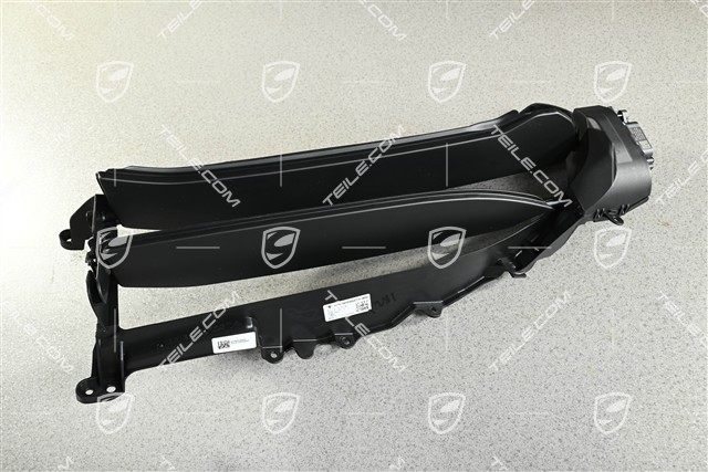 Radiator grille shutter / cooling air controls flap,ventilation grille, L