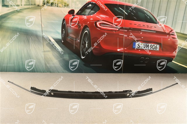 Turbo, Blenda środkowa zderzaka przedniego z otworami na czujniki parkowania, czarny mat