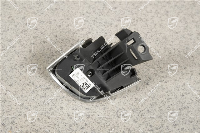 Schaltmodul mit Schaltpaddel, Tiptronic, Galvanosilber, L