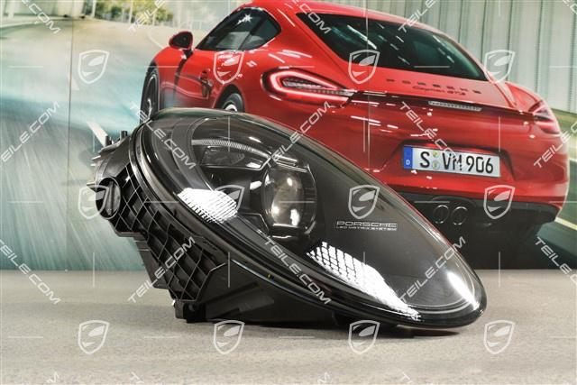 LED Scheinwerfer, Matrix, schwarz, R