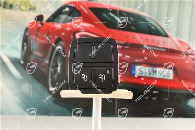 Tow hitch switch, Black matte