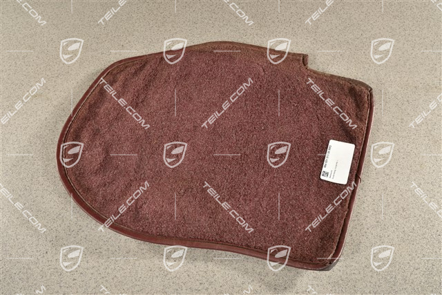 Dywanik, Burgundy, tylny, L