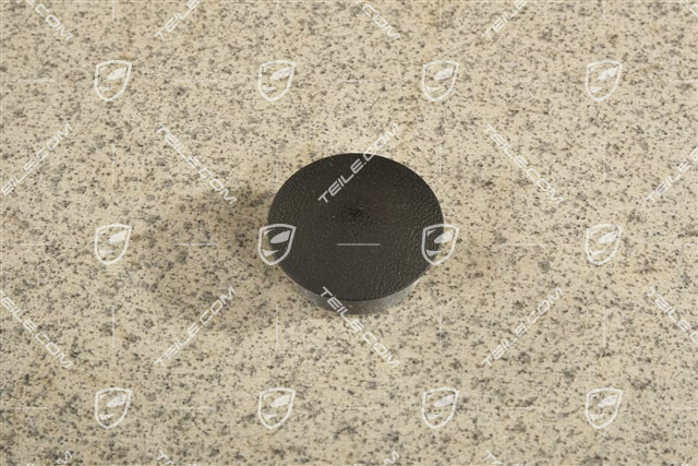 Cap / plug, Black, L=R