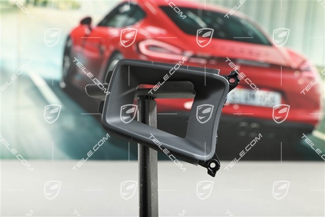 Lenkradblende, Schwarzmatt