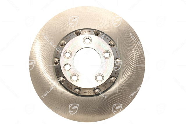 Tarcza hamulcowa, 19", wentylowana, czerwony lakier, R