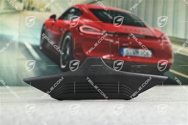 Abdeckung, Fussausstroemer, Cabrio mit BOSE, Schwarz