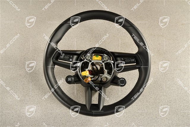 Lenkrad / Multifunktionslenkrad, Schwarz