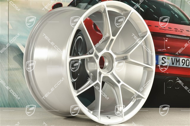 21" GT3 Felge, 12J x 21 ET45, brilliantsilber