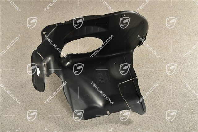C2 / C2S, Abdeckung Verkleidung Bremskraftverstärker, Satinschwarz
