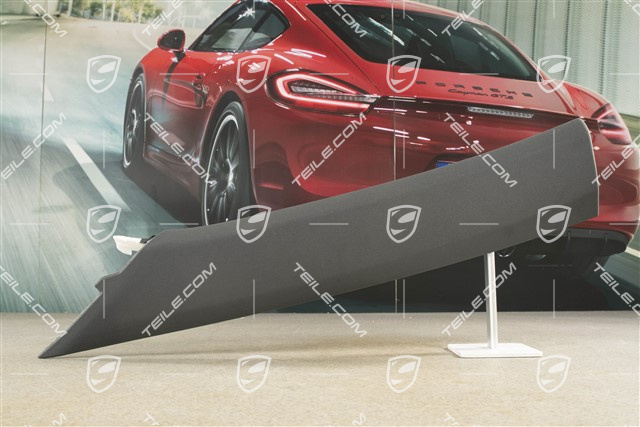 Verkleidung von A-Säule, Oben, Stoff Schwarz, L