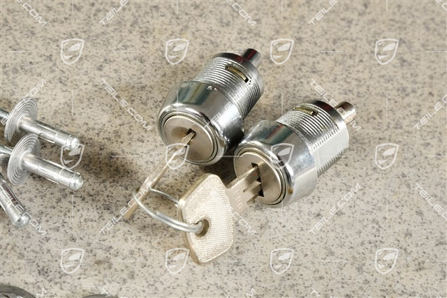 Zestaw zamków do bagażnika dachowego