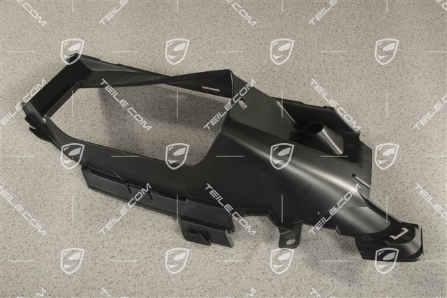 Turbo / Sport Design, Air duct / guide, lateral, night vision, L