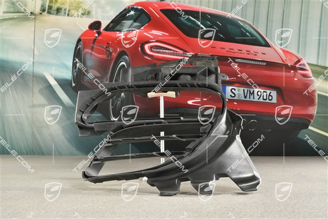 S Hybrid, Front bumper Retaining frame, lateral, L