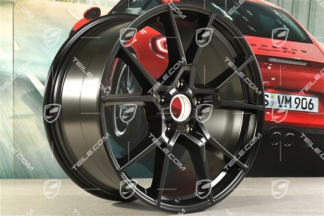 20" Felge Cayenne S, 10,5J x 20 ET64, Schwarz-Seidenmatt