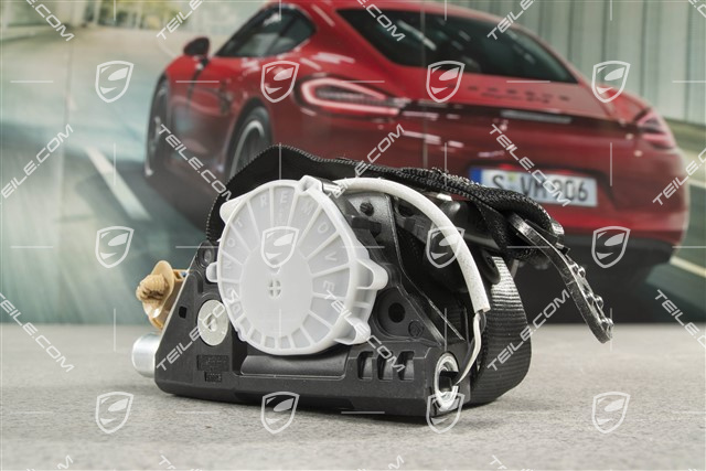 Sicherheitsgurt, seat belt, black, Rear, USA, R