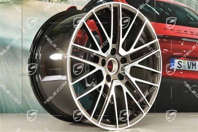 21" Felgensatz Turbo Design II / Turbo V, 9,5J x 21 ET71 + 11,5J x 21 ET69