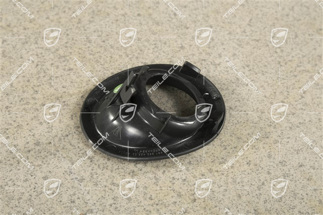 Blende für Zündanlassschloss, Schwarz