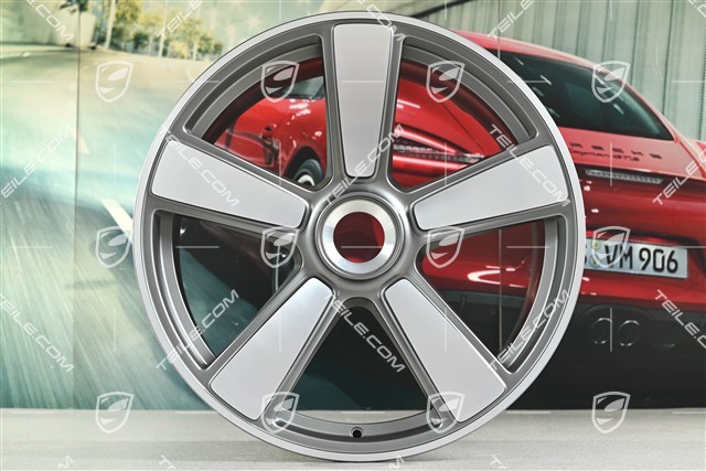 20" Felga Sport Classic, 9J x 20 ET44, ciemny srebrny satynowy półmat