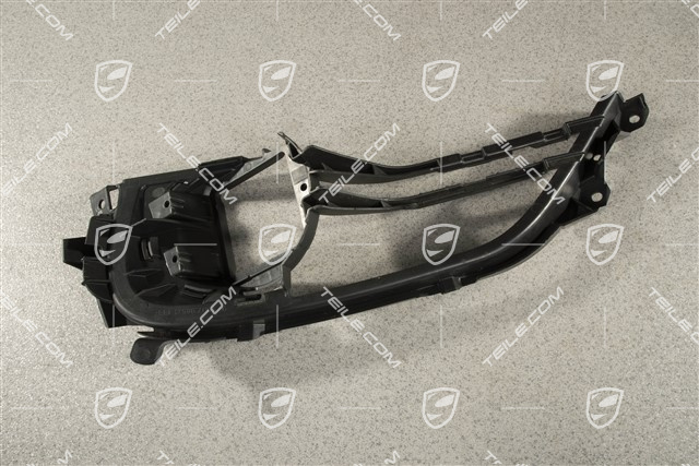 Frame / support / bracket ACC, Black matte, Turbo/GTS, L