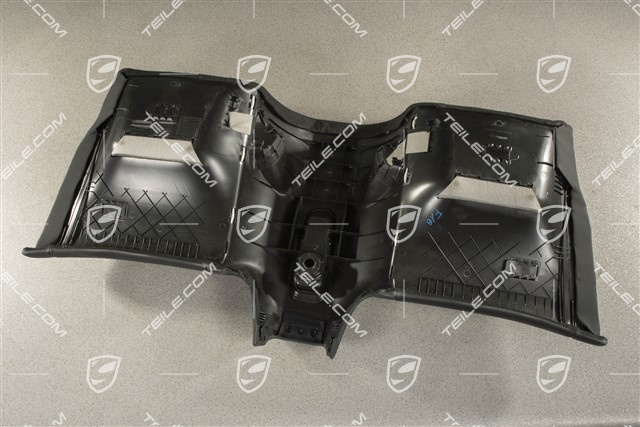 Coupe / Cabrio / Targa, Notsitzkissen, Leder, Schwarz