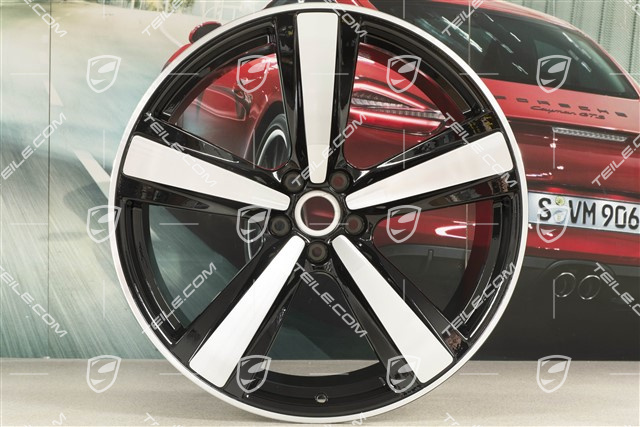 21-inch wheel rim "Exclusive Sport Design" 10J x 21 ET 19, black high gloss