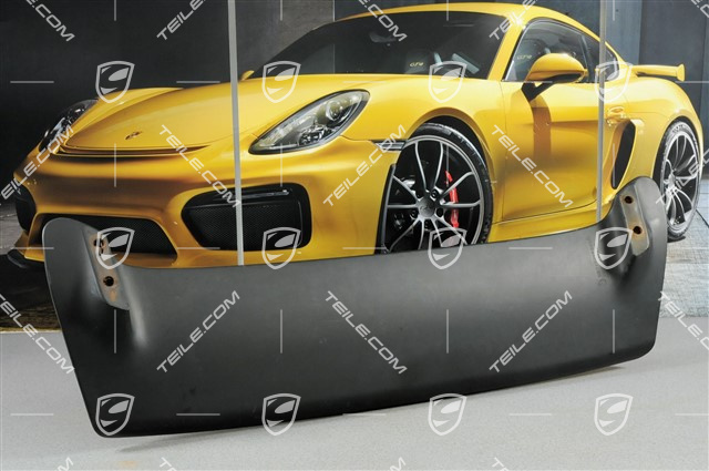 Heckspoiler, schwarz, beschädigt