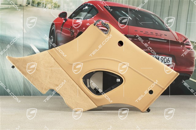 Cabrio, Tapicerka tylna, skóra, Sand Beige, L