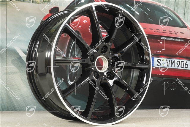 20" felga Cayenne Design, 9J x 20 ET50, ramiona felgi czarne