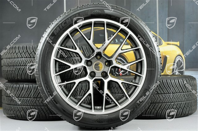 20-inch "RS Spyder Design" winter wheels set, rims 9J x 20 ET26 + 10J x 20 ET19 + NEW Michelin winter tyres 265/45 R 20 + 295/40 R 20, with TPMS