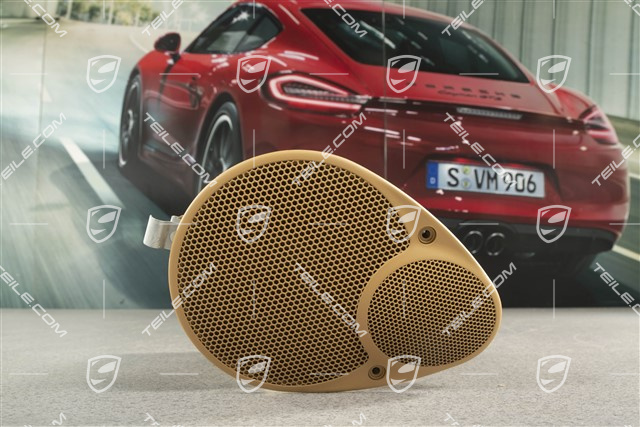 Rear loudspeaker, Savannah beige, Harmann sound package, Coupe/Targa R / Cabrio L