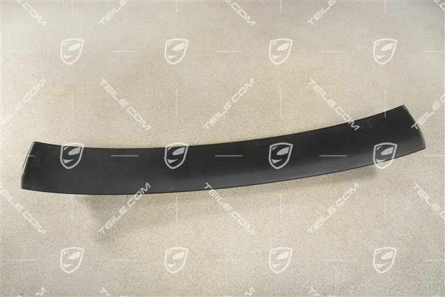 Tapicerka ściany tylnej, coupé, skóropodobna, Czarna