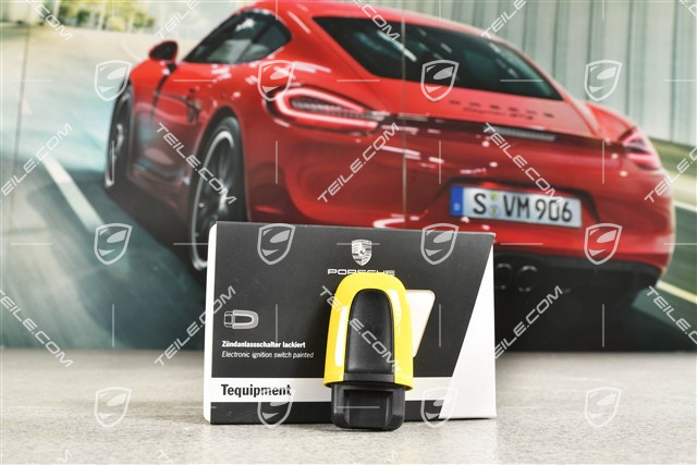 Zündanlassschalter Lackiert, Racinggelb, KESSY / Entry and Drive