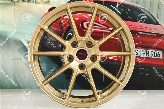 20" wheel rim, Spyder, 10.5J x 20 ET47, aurum seidenmatt