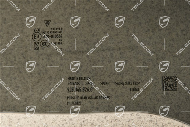 Sport / Cross Turismo, Türfensterscheibe, hinten, dunkel getönt Privacy-Verglasung, R