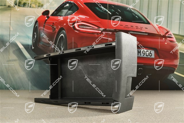 Drawer, Satin black, R