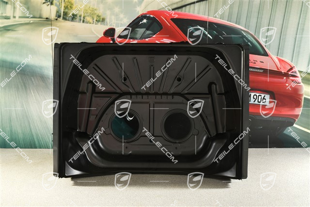 Reserveradmulde, Heckantrieb