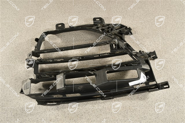 GTS / Sport Design, Front bumper, side ventilation grille, Black, R