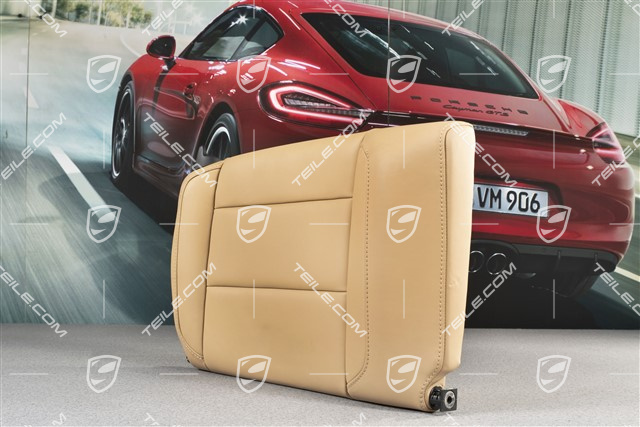 Notsitzrückenlehne / Rücksitz / Rückenlehne, Hinten, Leder, Luxorbeige, Coupe, R