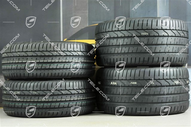 20-inch Turbo IV summer wheels set, rims 8,5J x 20 ET49 + 11,5J x 20 ET76 + summer tyres 245/35 R20  + 305/30 R20