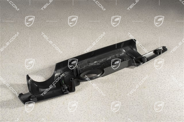 Engine cover, silver, 3.6 V6