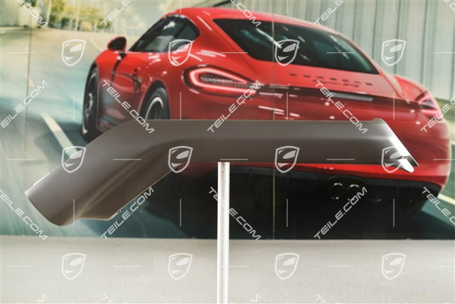 Abdeckblende, Armlehne, Tür hinten, Achatgrau, L