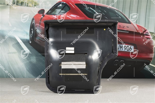 Notsitzkissen, Coupe/Targa, Leder, Metropolblau, L